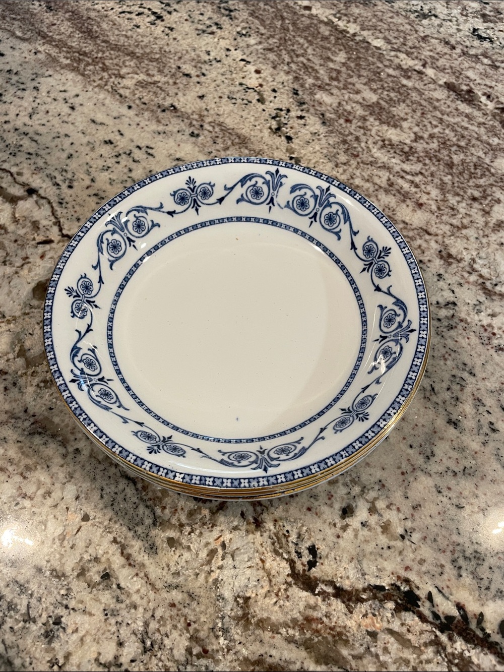 Vintage Burleigh pasta bowls (set of three)